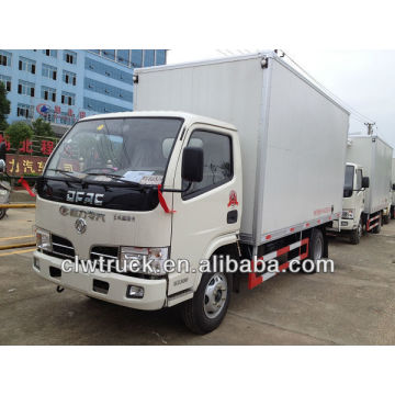 dongfeng small refrigerator truck,4x2 refrigerator van